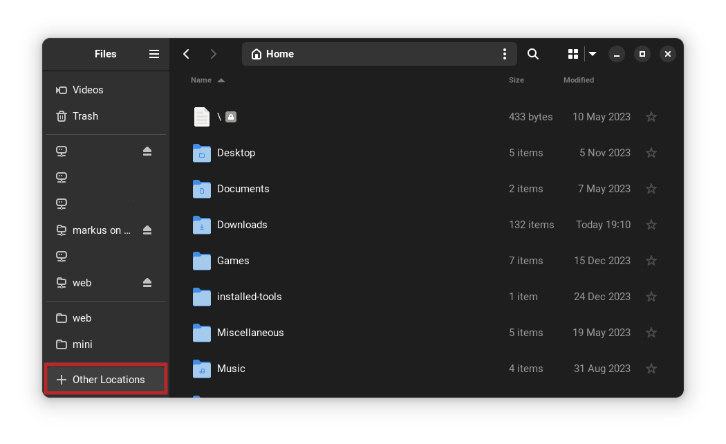 Browse your remote server files in Nautilus, GNOME's default file manager