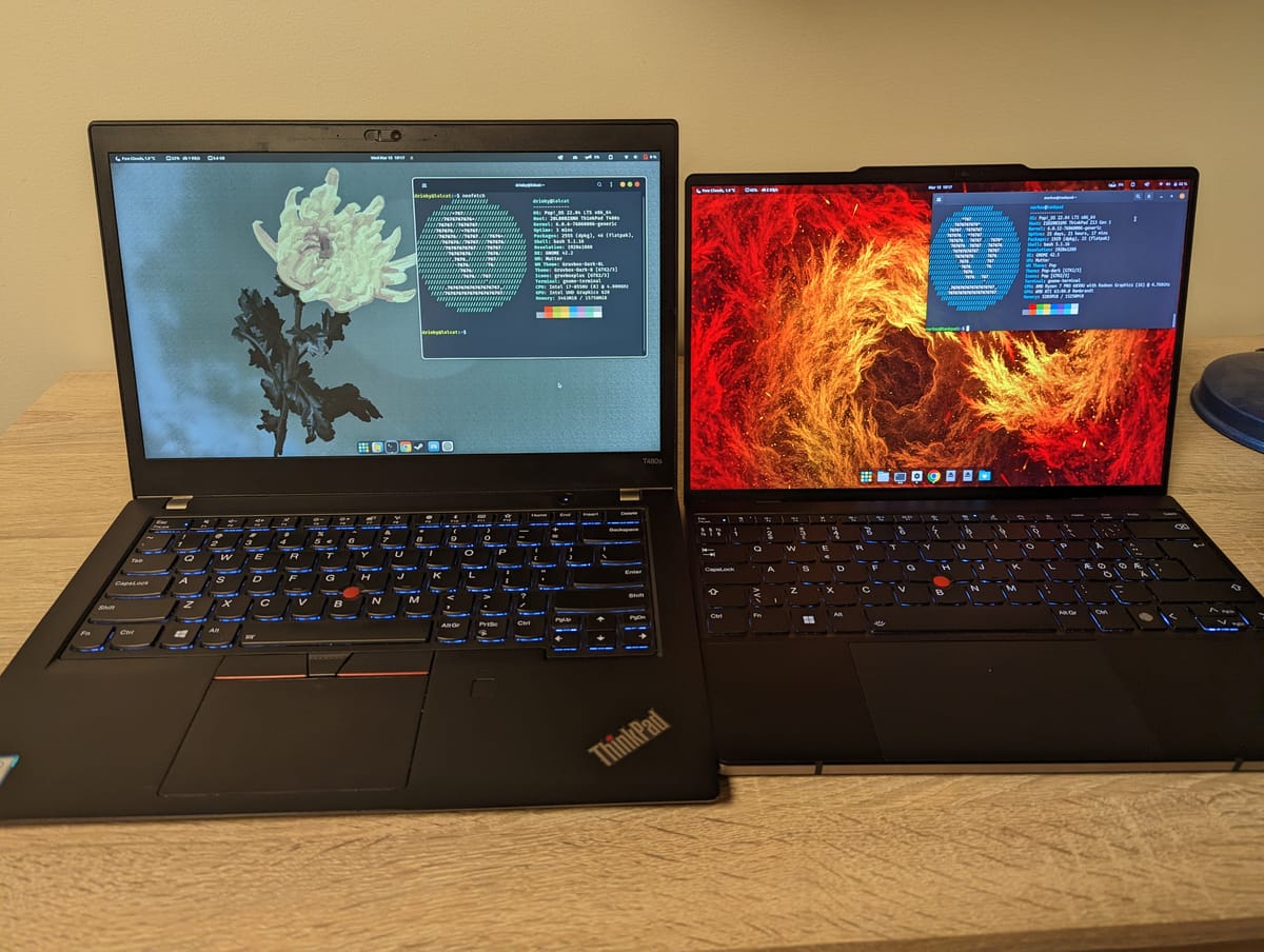 Why do Linux users often prefer Thinkpads?
